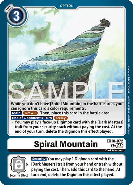 Spiral Mountain (EX10-072) | DigimonCardGame Wiki | Fandom Spiral Mountain (EX10-072) | DigimonCardGame Wiki | Fandom