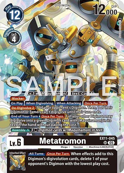 Metatromon (EX11-045) | DigimonCardGame Wiki | Fandom