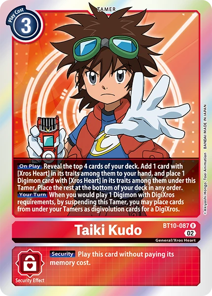 Taiki Kudo (BT10-087) | DigimonCardGame Wiki | Fandom