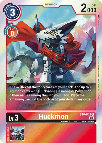Huckmon (BT6-009) | DigimonCardGame Wiki | Fandom
