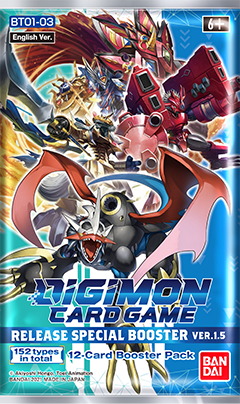 Bandai BT-01 Digimon Card Game - 144 Cards for sale online