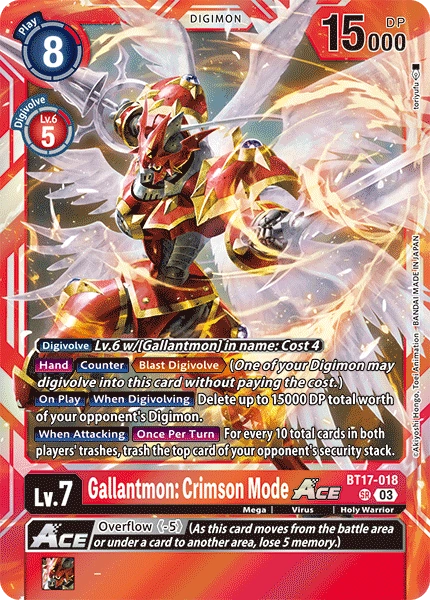 Gallantmon: Crimson Mode ACE