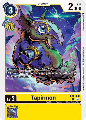 Riramon Tapirmon (EX8-030) | DigimonCardGame Wiki | Fandom