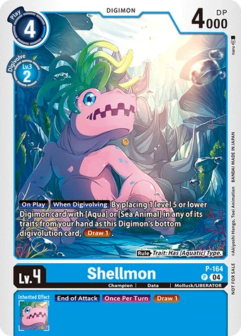 Shellmon (P-164) | DigimonCardGame Wiki | Fandom