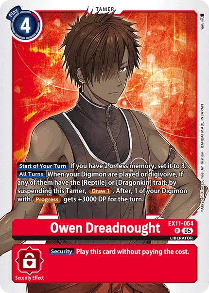 Owen Dreadnought (EX11-054) | DigimonCardGame Wiki | Fandom