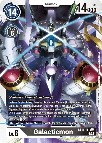 Galacticmon (BT11-111) | DigimonCardGame Wiki | Fandom Galacticmon (BT11-111) | DigimonCardGame Wiki | Fandom
