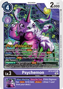 digimon pre release cards Gabumon [BT17-019] [Secret Crisis Pre-Release Cards] main image 1