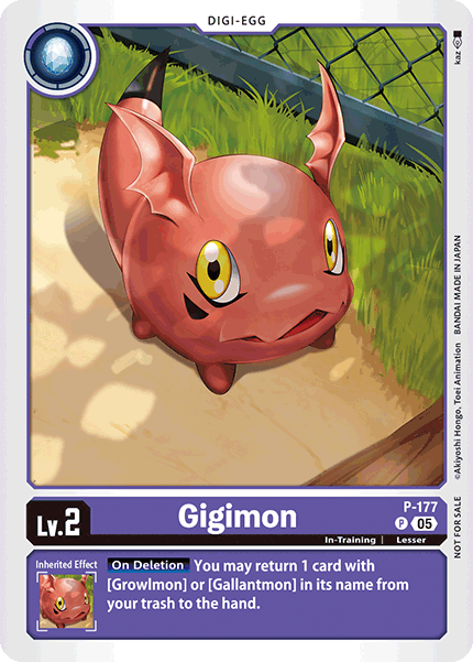 Gigimon (P-177) | DigimonCardGame Wiki | Fandom