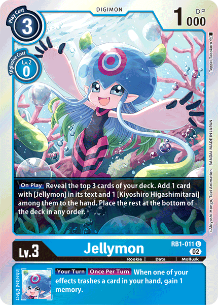 Jellymon (RB1-011) | DigimonCardGame Wiki | Fandom