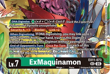 Maquinamon (EX11-027) | DigimonCardGame Wiki | Fandom