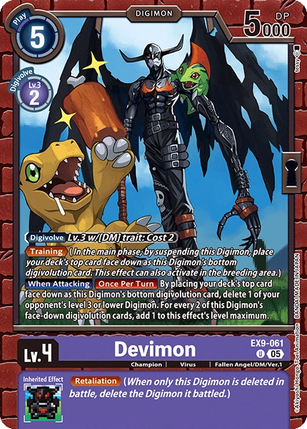 Devimon (EX9-061) | DigimonCardGame Wiki | Fandom