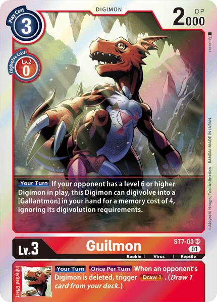 Guilmon - Wikimon - The #1 Digimon wiki