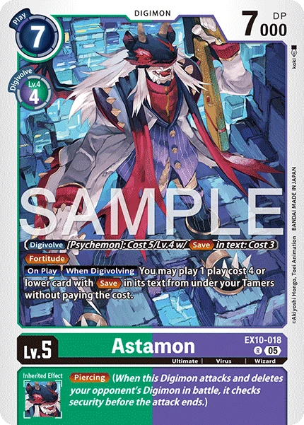 Astamon (EX10-018) | DigimonCardGame Wiki | Fandom