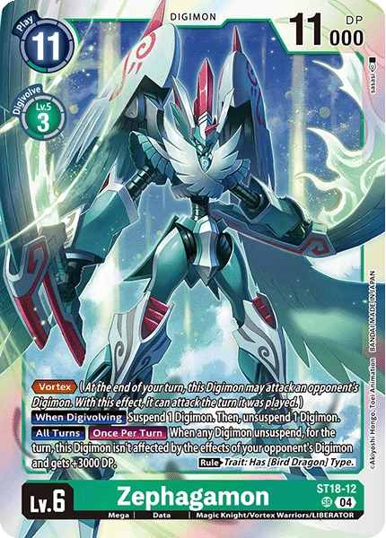Zephagamon (ST18-12) | DigimonCardGame Wiki | Fandom
