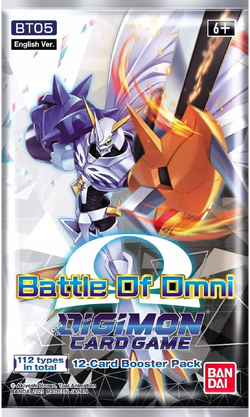 DIGIMON CARD GAME BT-05 BATTLE OF OMEGA cards list