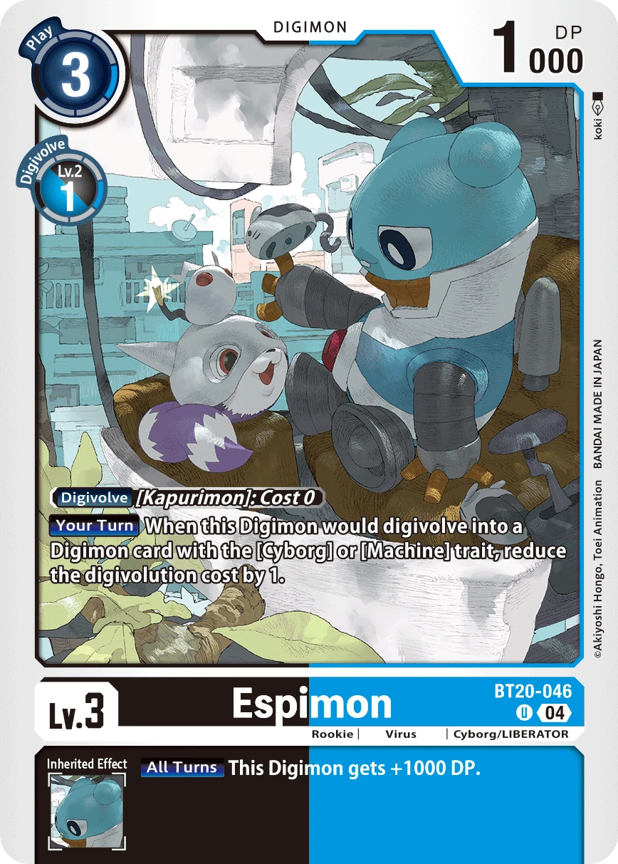 Espimon (BT20-046) | DigimonCardGame Wiki | Fandom
