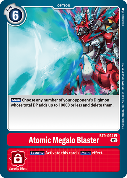 Atomic Megalo Blaster (BT9-094) | DigimonCardGame Wiki | Fandom
