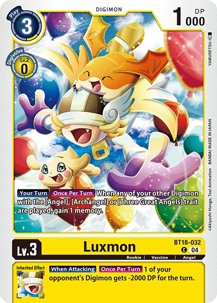 Luxmon (BT18-032) | DigimonCardGame Wiki | Fandom