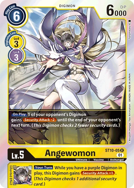 Angewomon (ST10-05) | DigimonCardGame Wiki | Fandom