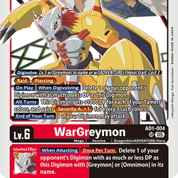 Category:WarGreymon | DigimonCardGame Wiki | Fandom