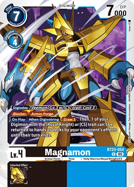Magnamon (BT23-054) | DigimonCardGame Wiki | Fandom Magnamon (BT23-054) | DigimonCardGame Wiki | Fandom