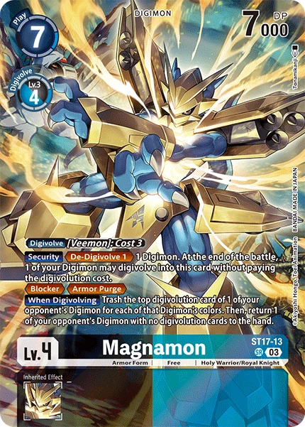 Magnamon (ST17-13) | DigimonCardGame Wiki | Fandom