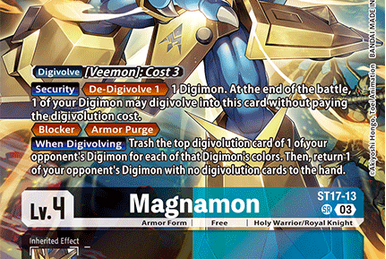 Magnamon (BT8-038) | DigimonCardGame Wiki | Fandom Magnamon (BT8-038) | DigimonCardGame Wiki | Fandom