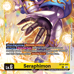Category:Seraphimon | DigimonCardGame Wiki | Fandom
