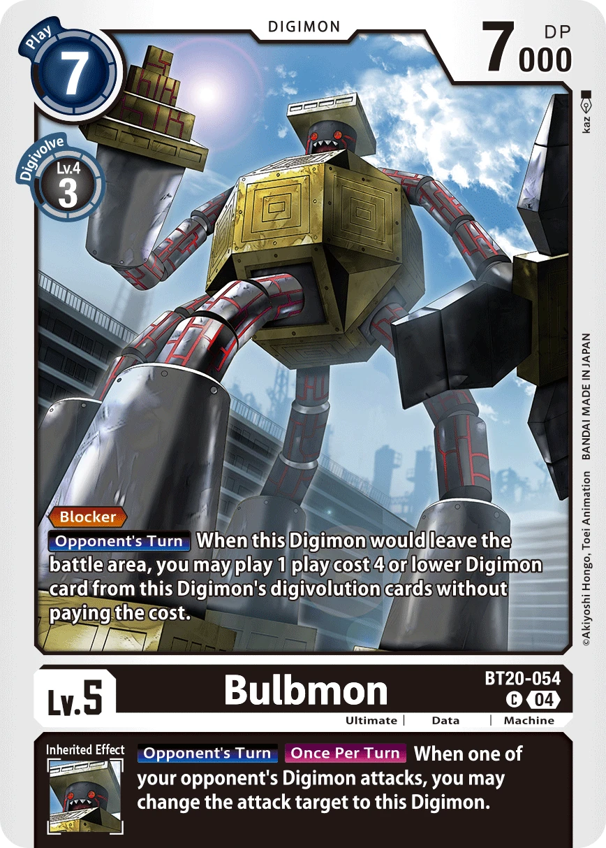Bulbmon (BT20-054) | DigimonCardGame Wiki | Fandom