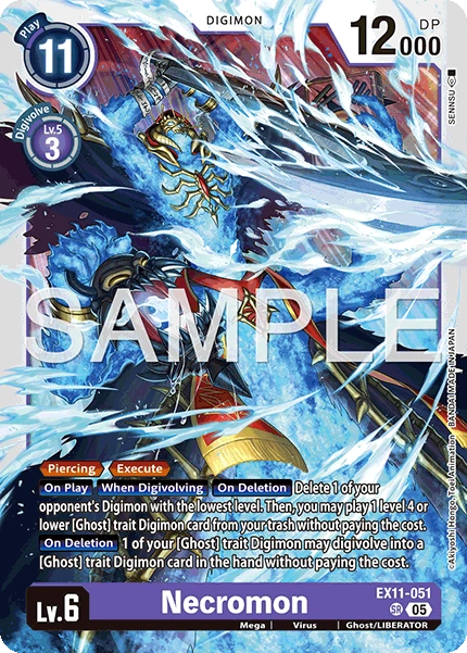 Necromon (EX11-051) | DigimonCardGame Wiki | Fandom