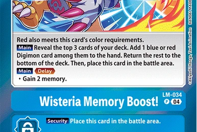 Dino Memory Boost! (BT7-102) | DigimonCardGame Wiki | Fandom