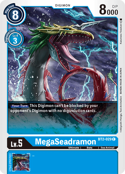 MegaSeadramon (BT2-029) | DigimonCardGame Wiki | Fandom