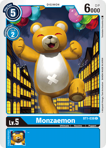 monmon Monzaemon (BT1-038) | DigimonCardGame Wiki | Fandom