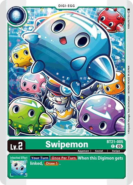 Swipemon (BT21-005) | DigimonCardGame Wiki | Fandom