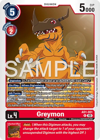 digimon greymon card Greymon [BT5-010] (25th Special Memorial Pack) [Battle of Omni Promos] –  Black Swamp Games