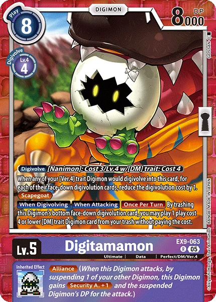Digitamamon (EX9-063) | DigimonCardGame Wiki | Fandom