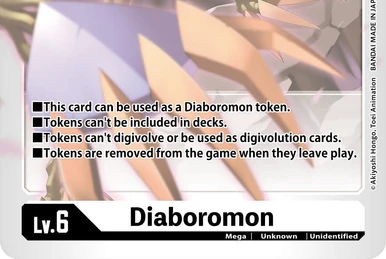 Diaboromon (Diaboromon Token) | DigimonCardGame Wiki | Fandom