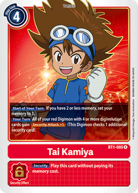 Tai Kamiya (BT1)