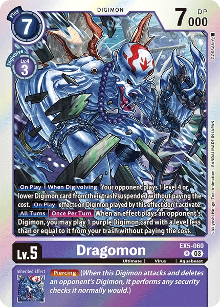 Dragomon (EX5-060) | DigimonCardGame Wiki | Fandom