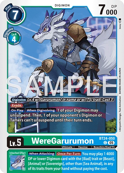 digimon weregarurumon card Game Organizer Compatible with The Lord of The Rings: The Card Game - Revised Core Set main image 0