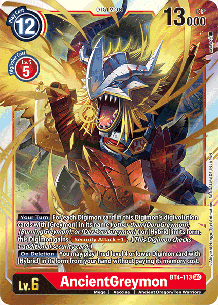 Ancientgreymon  Digimon tamers, Digimon digital monsters, Digimon