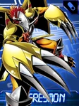 Oficijalna WarGreymon karta iz Digimon Collectors igre 3