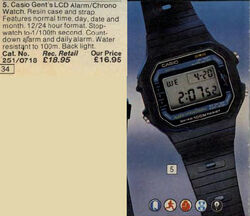 Casio hot sale w 400