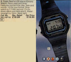 Casio Marlin Digital W-400 module 106 JAPAN made Vintage 1984/ Rare / READ⚠️