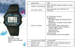 Casio W 400 Marlin DigitalWatch Wiki Fandom
