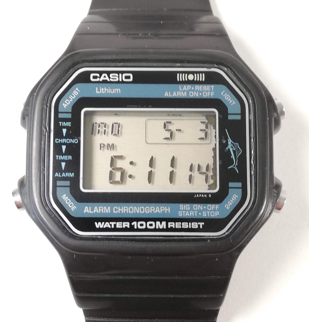 Casio Marlin W300 real/fake module?