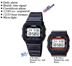 Casio W-700 | DigitalWatch Wiki | Fandom