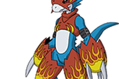 gráfico de evolución de flamemon