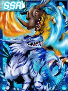 Garurumon and greymon re collectors card