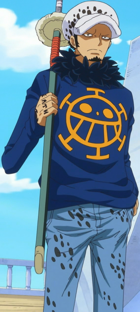 Buy 2pcs/Set Anime One Piece Trafalgar Law Skull Pirate Necklace Ring  Pendant Online at desertcartINDIA